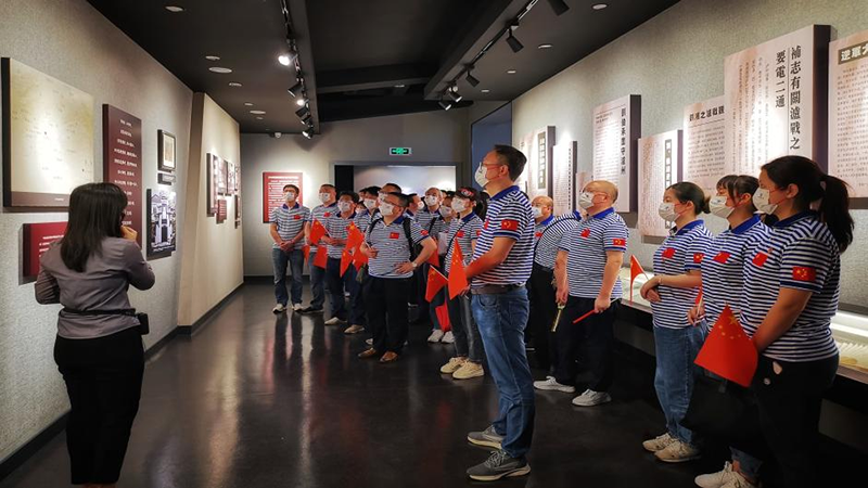 重溫崢嶸歲月，感悟紅色初心 ——瀘天化弘旭黨委開展“學黨史 感黨恩 跟黨走” 主題黨日活動(圖3)