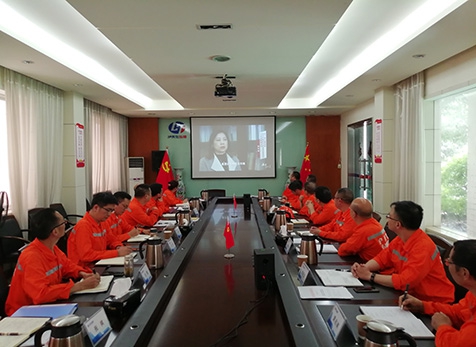 7月公司紀委組織觀看四川省紀委《這幾個“第一案”，你要了解！》的廉政劇