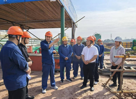 傅利才、郭春建到化工園區(qū)項(xiàng)目現(xiàn)場開展節(jié)前安全檢查