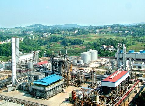 瀘天化40萬噸／年甲醇、10萬噸／年二甲醚建設(shè)工程